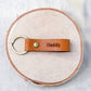 Daddy Leather Keychain