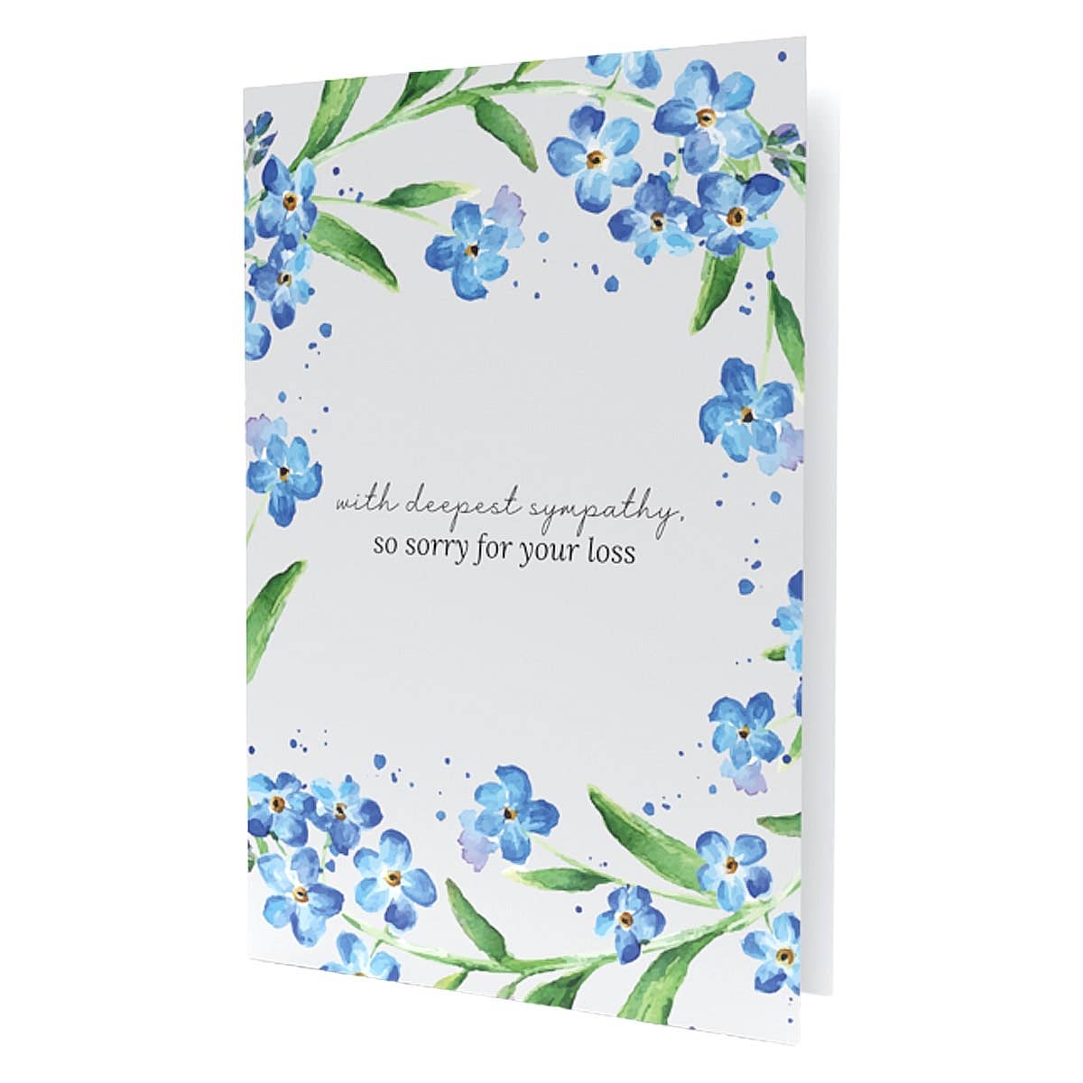 Forget-Me-Not Seed Sympathy Card